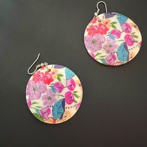 Hand painted earrings